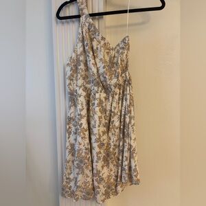 Abercrombie one shoulder mini dress. Small petite.